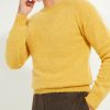 Crew-neck Sweater / Shaggy Shetland Wool