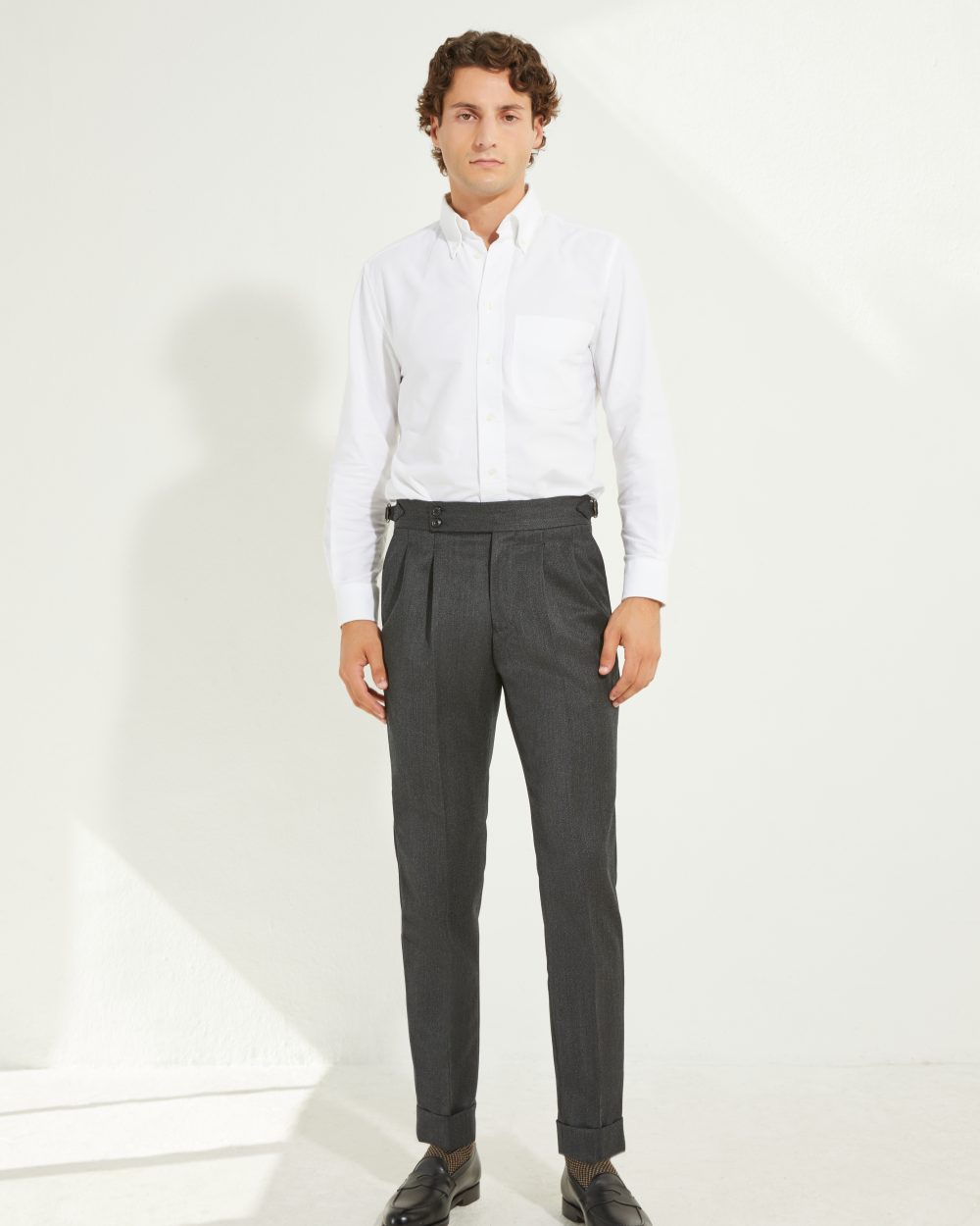 S4 Two Pleats Trousers / Whipcord