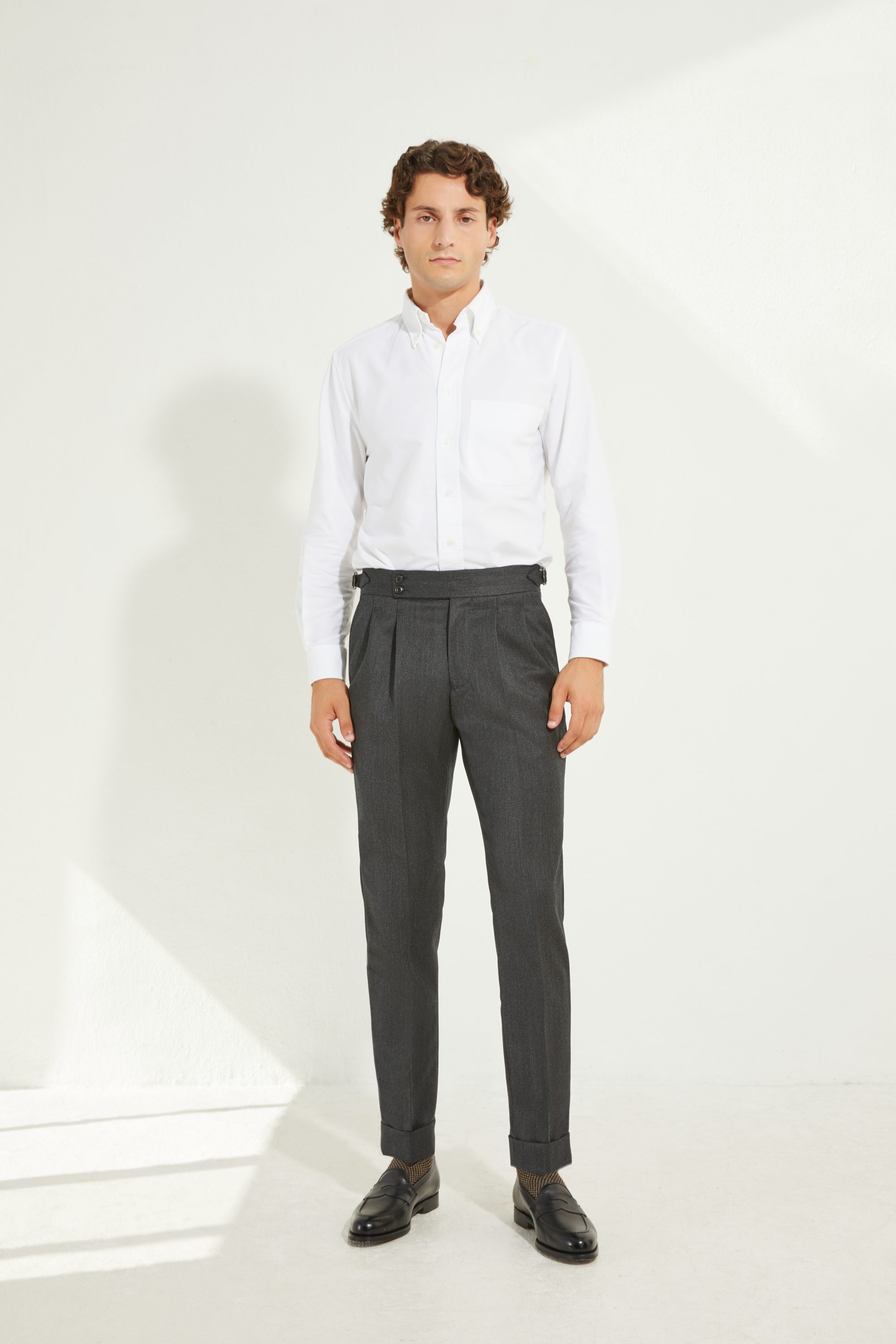 S4 Two Pleats Trousers / Whipcord