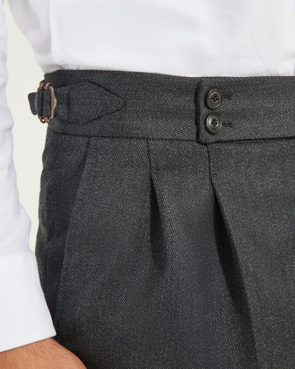 S4 Two Pleats Trousers / Whipcord