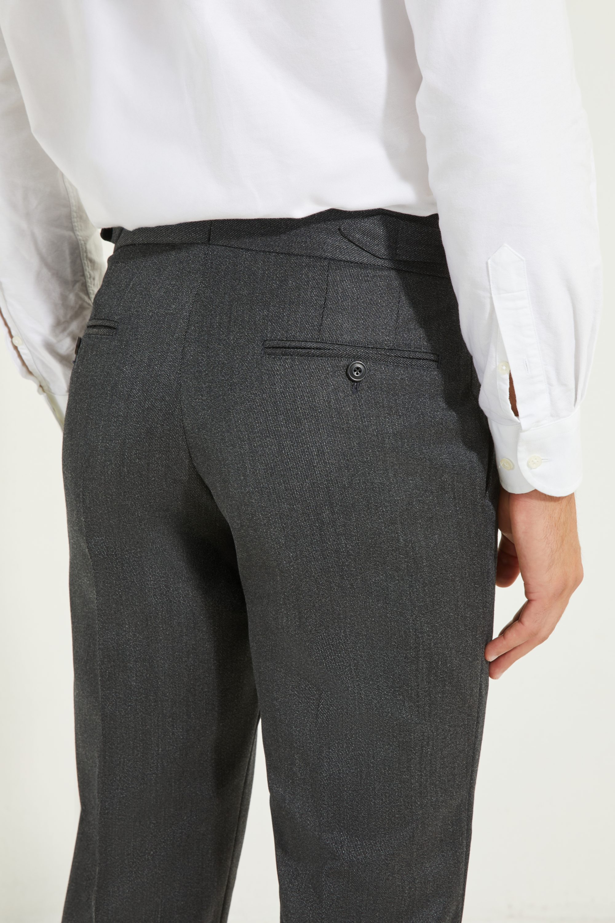 S4 Two Pleats Trousers / Whipcord