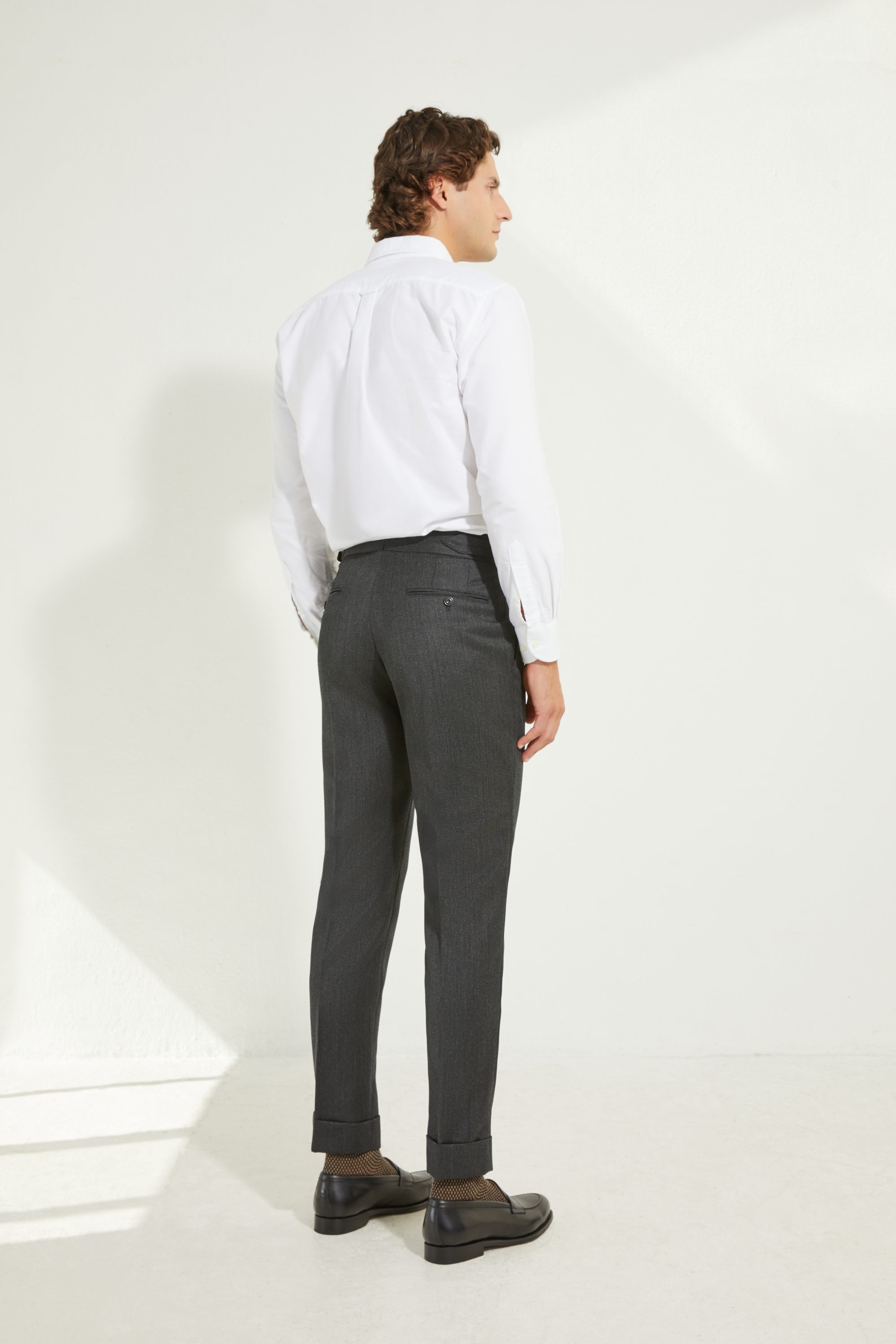 S4 Two Pleats Trousers / Whipcord
