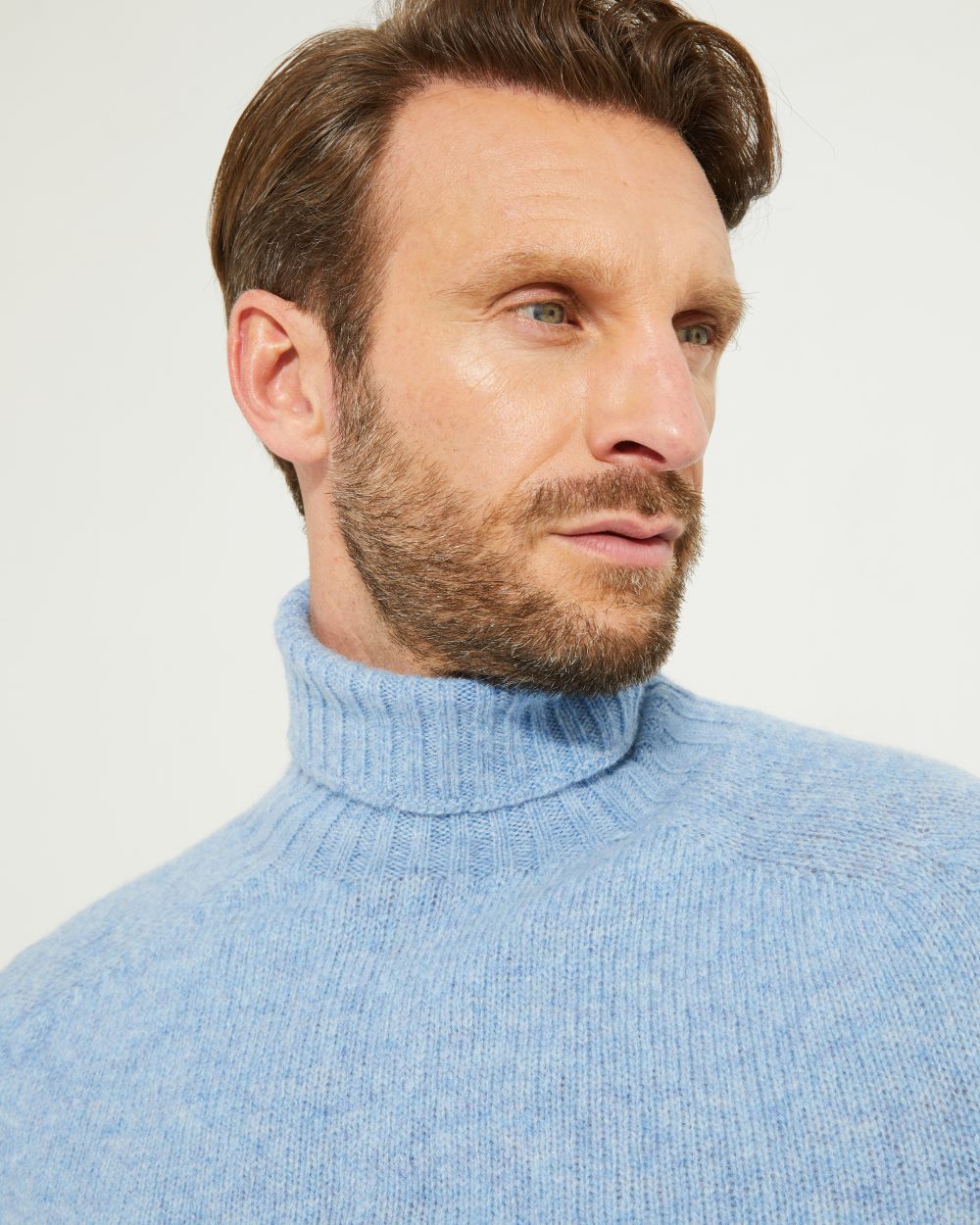 Turtleneck Sweater / Shetland Wool