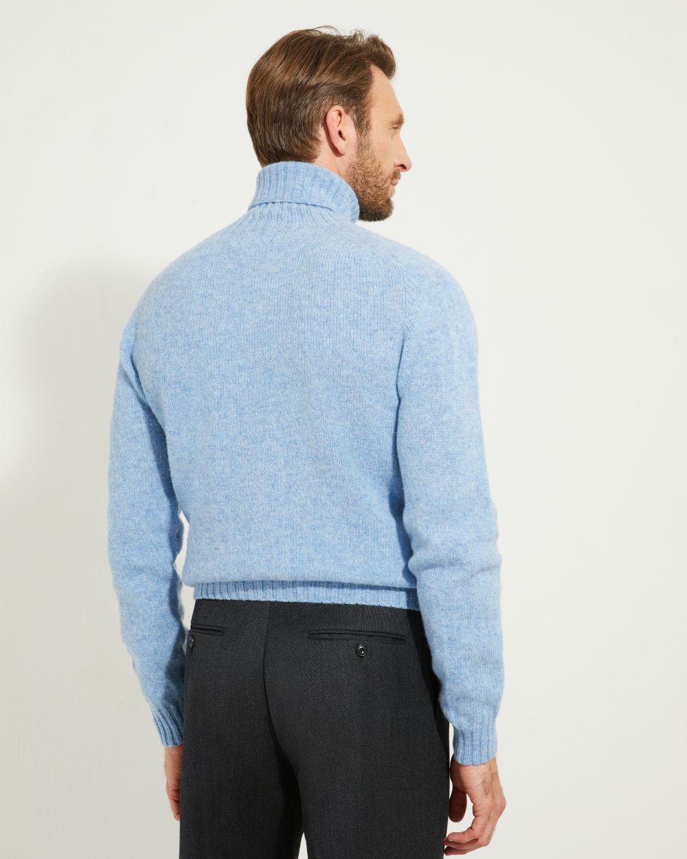 Turtleneck Sweater / Shetland Wool