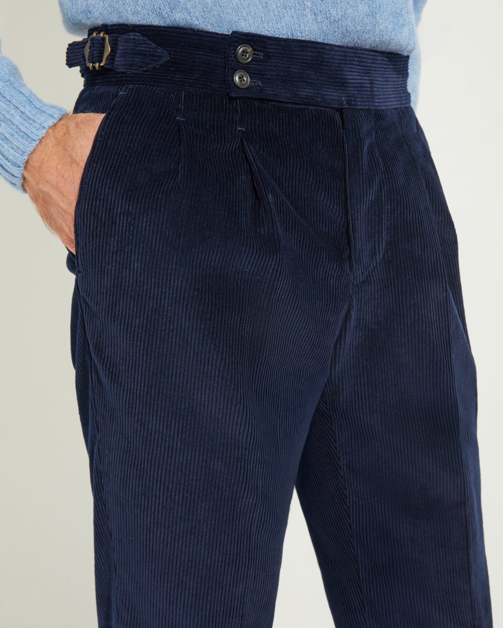 S4 Two Pleats Trousers / Corduroy