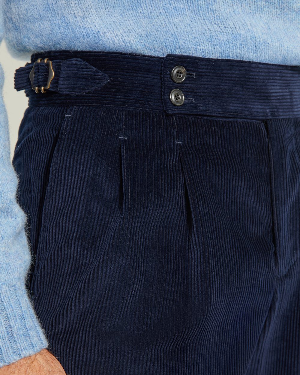 S4 Two Pleats Trousers / Corduroy