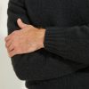 Crew-neck Sweater / Shaggy Shetland Wool