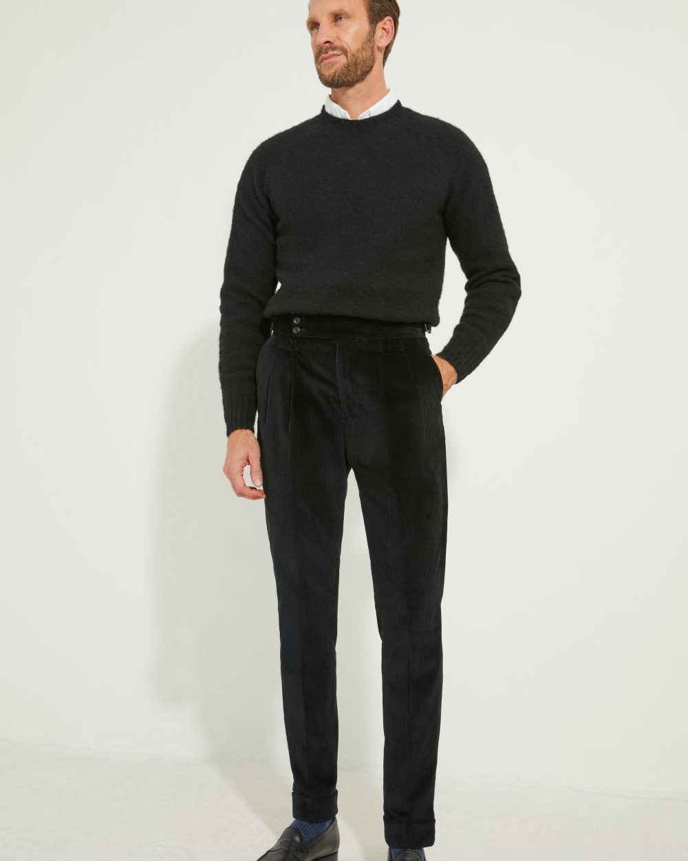 Pantalon Coupe Deux Pinces S4 / Velours côtelé