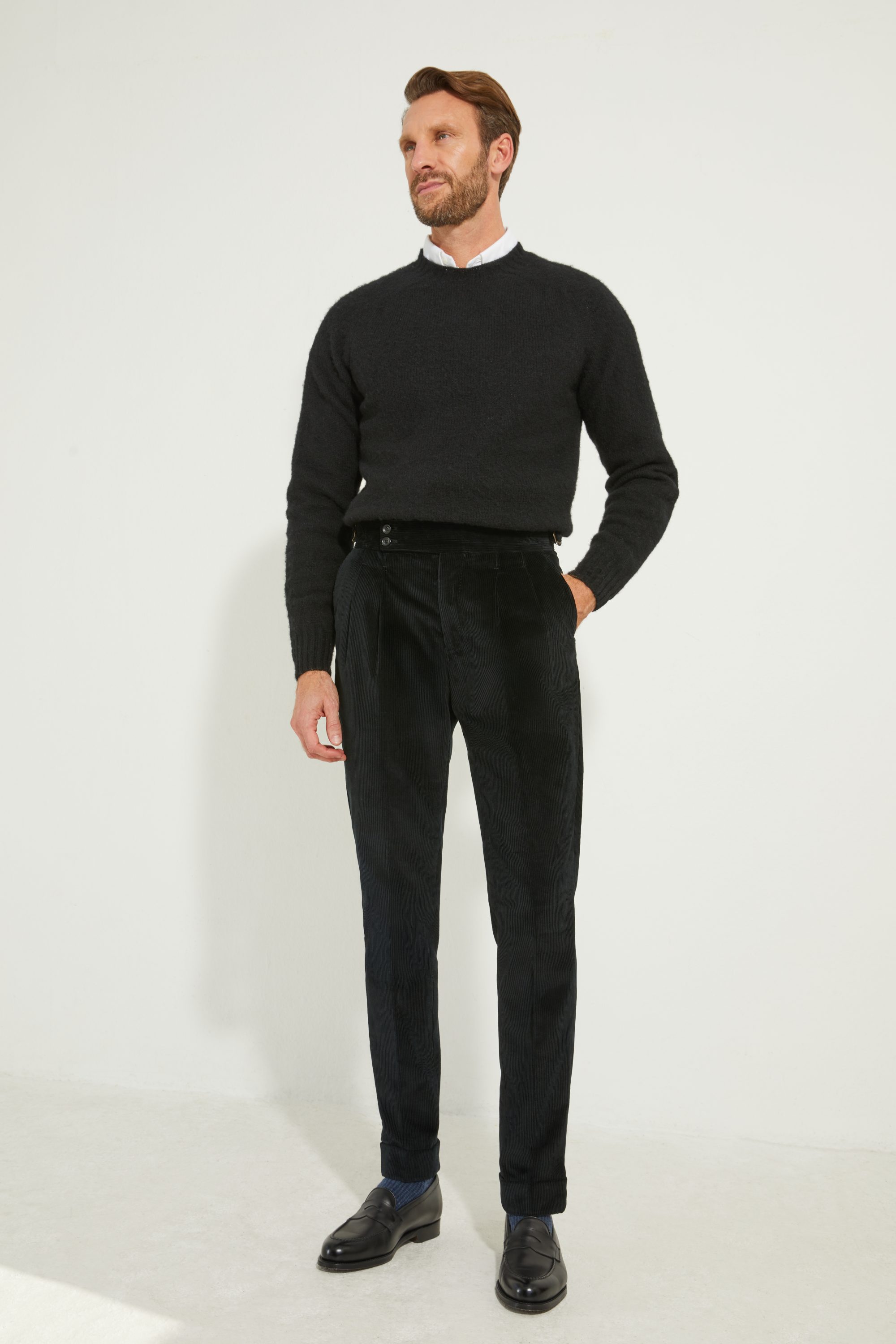 Pantalon Coupe Deux Pinces S4 / Velours côtelé