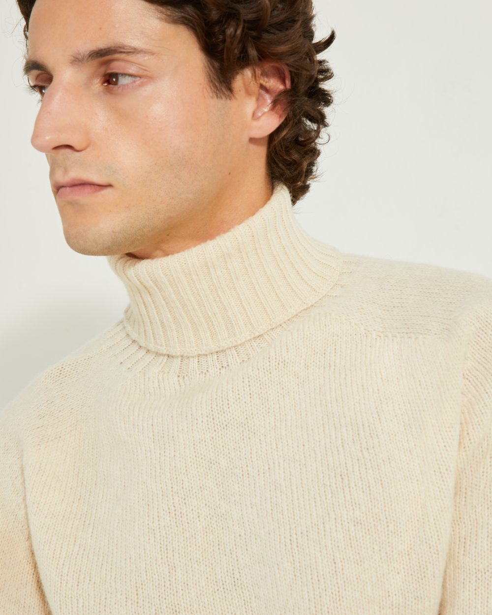 Turtleneck Sweater / Shetland Wool