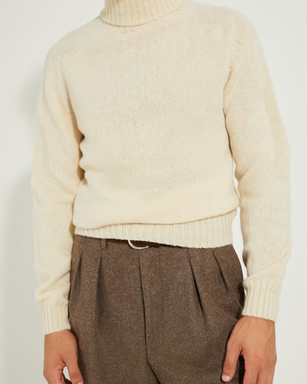 Turtleneck Sweater / Shetland Wool