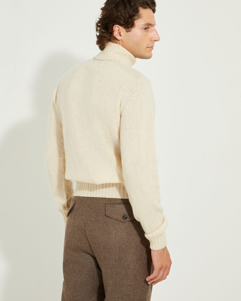 Turtleneck Sweater / Shetland Wool