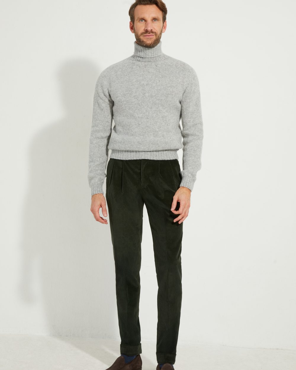 Turtleneck Sweater / Shetland Wool