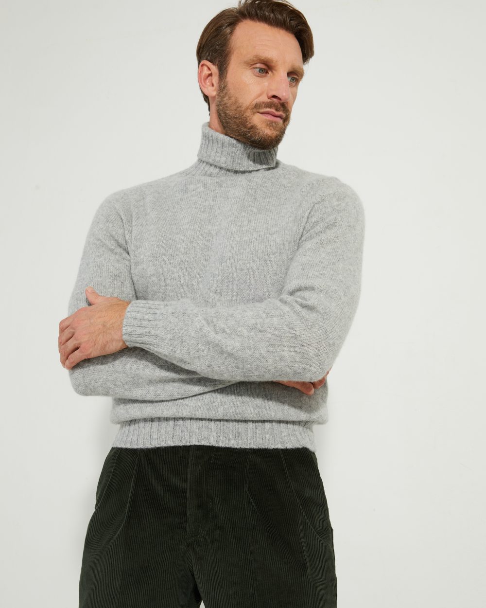 Turtleneck Sweater / Shetland Wool