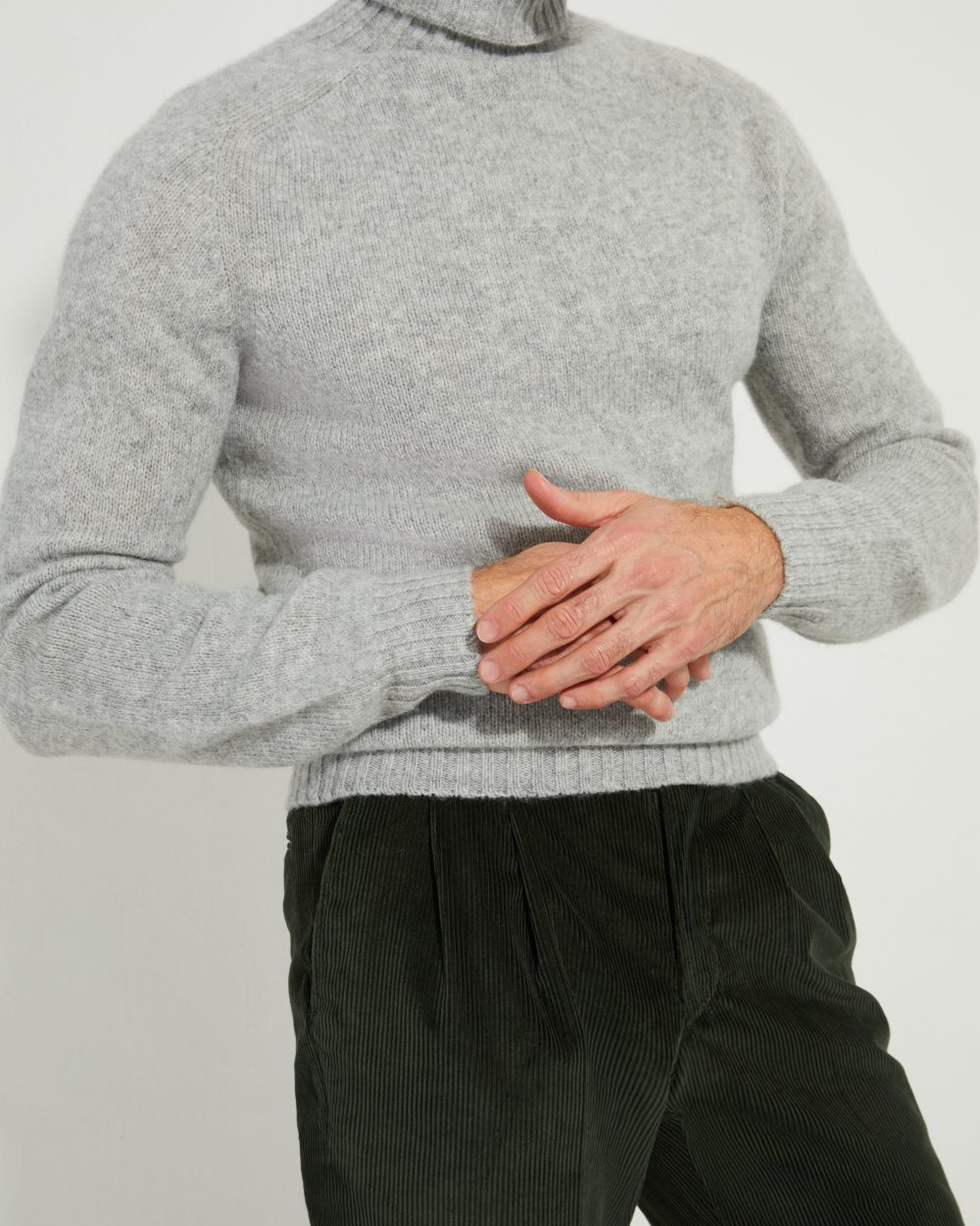 Turtleneck Sweater / Shetland Wool