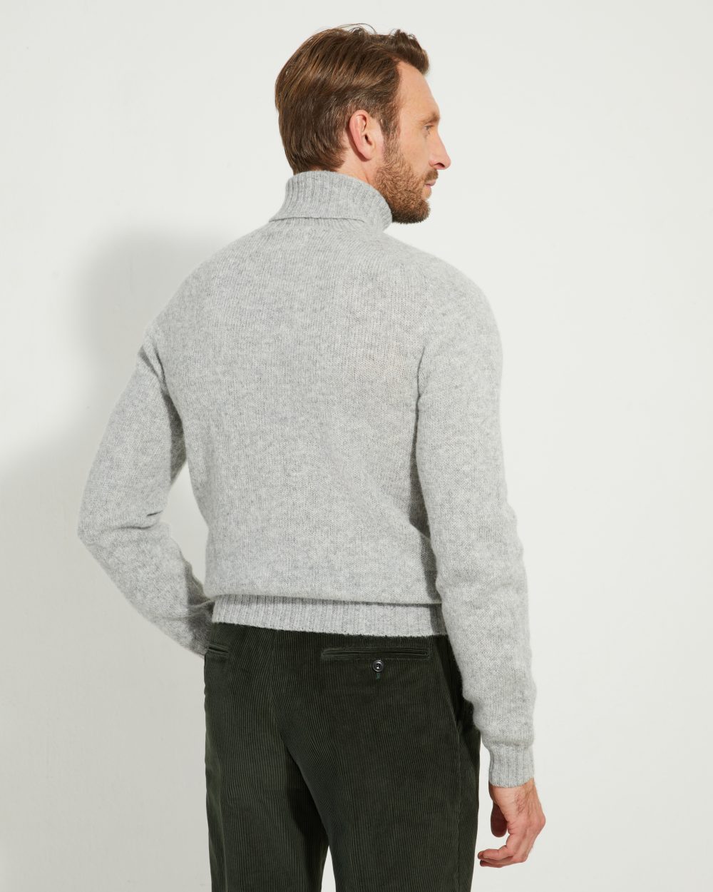 Turtleneck Sweater / Shetland Wool