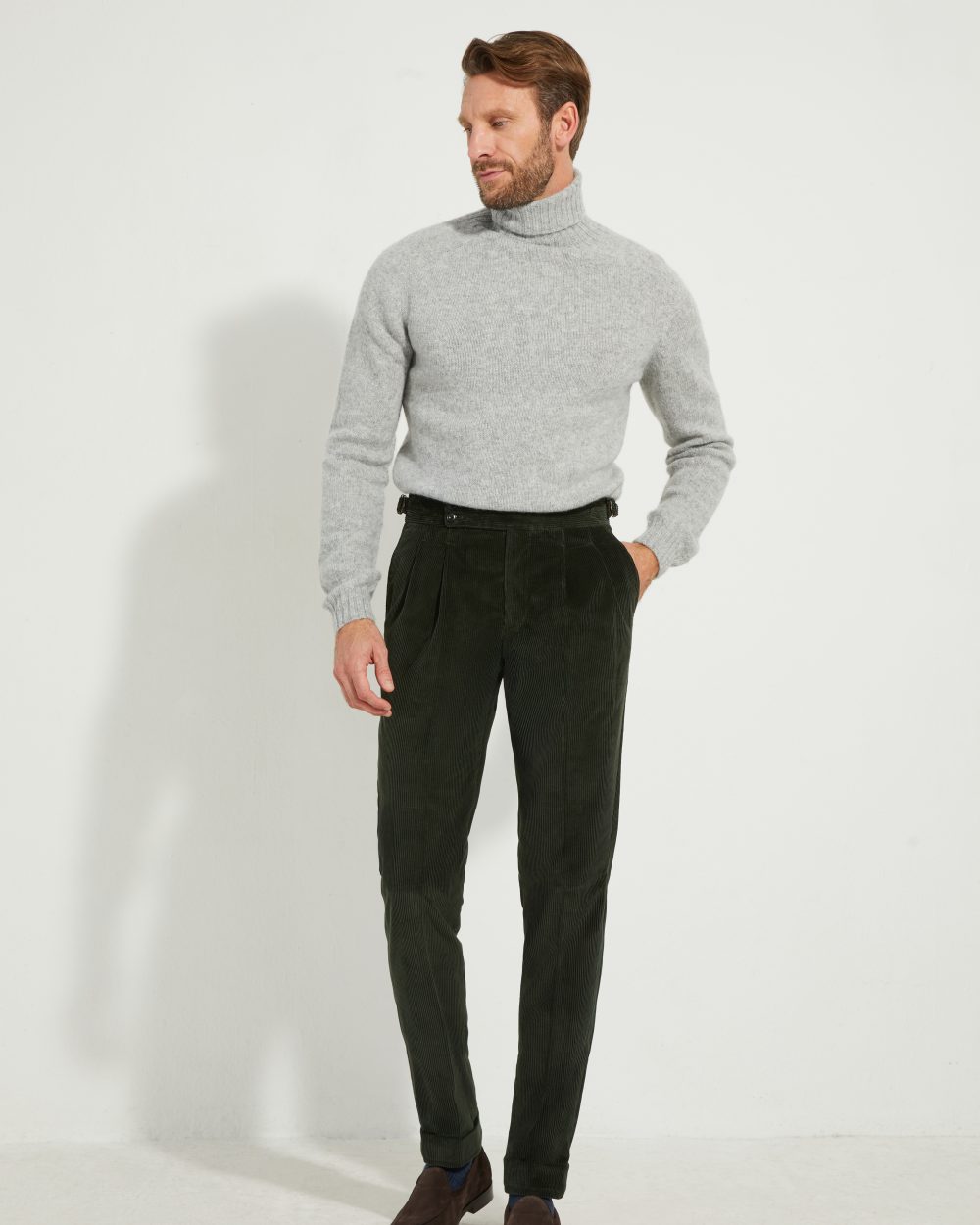 Pantalon Coupe Deux Pinces S4 / Velours côtelé