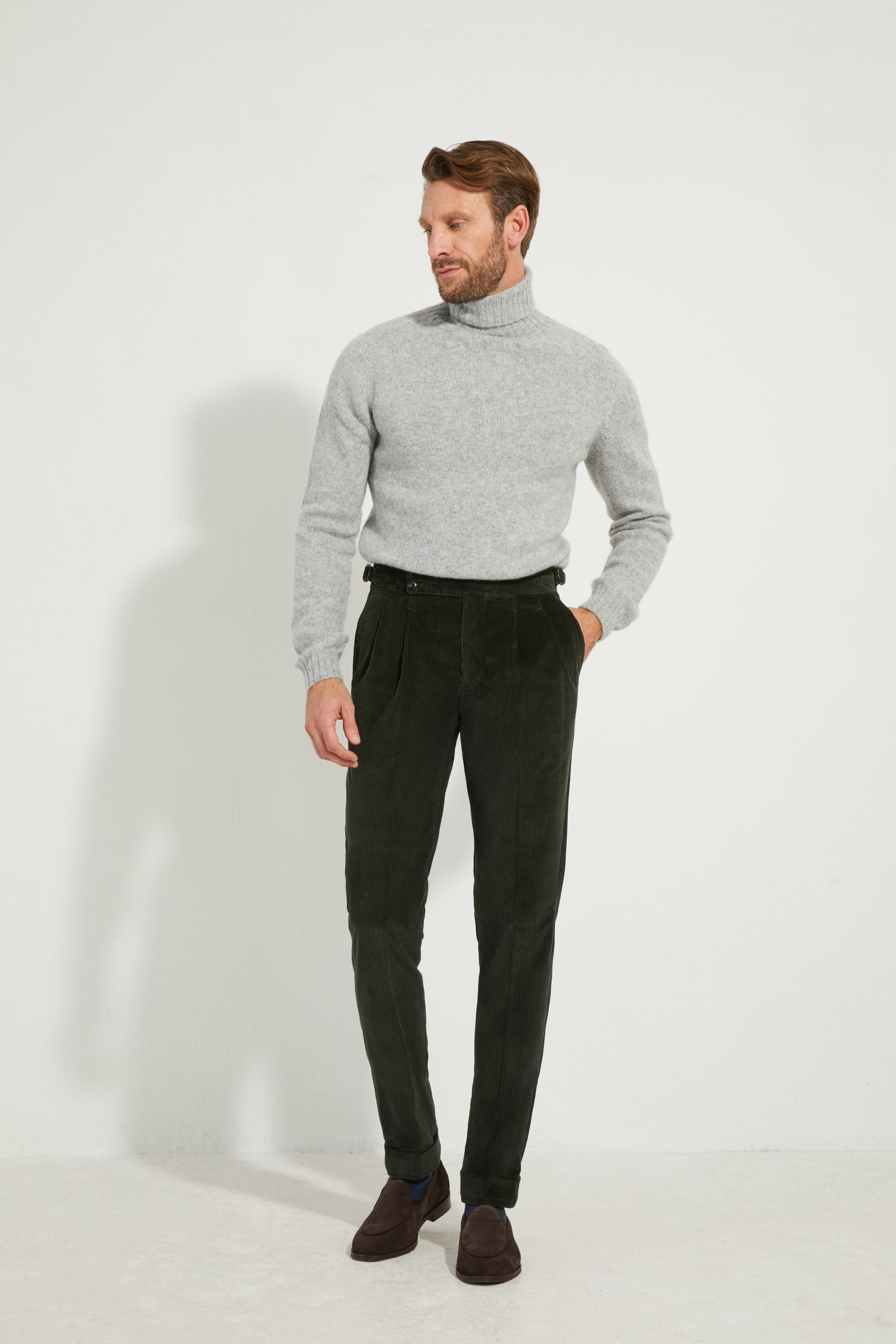 Pantalon Coupe Deux Pinces S4 / Velours côtelé