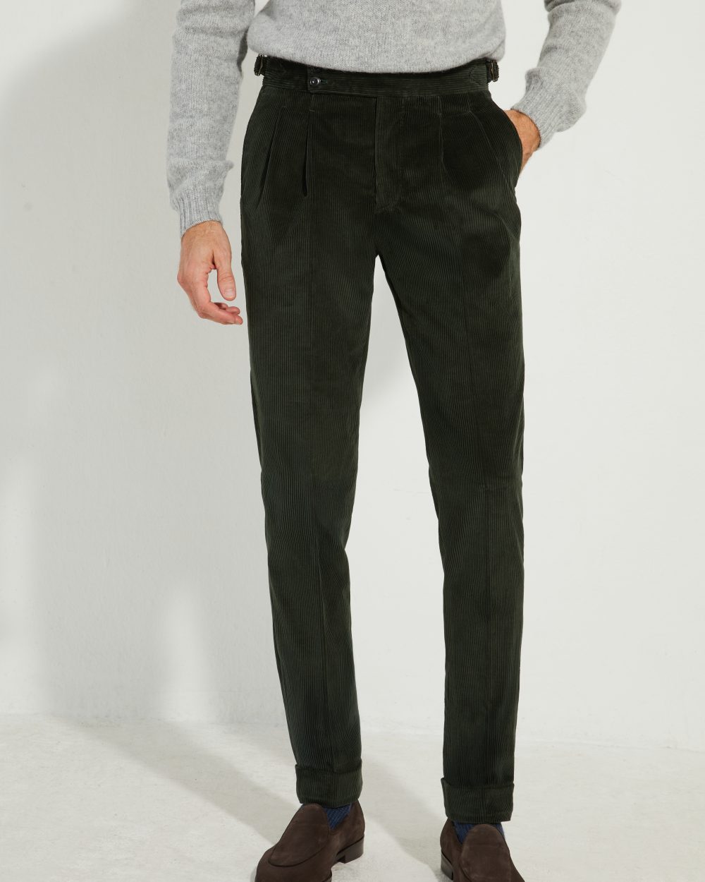 Pantalon Coupe Deux Pinces S4 / Velours côtelé