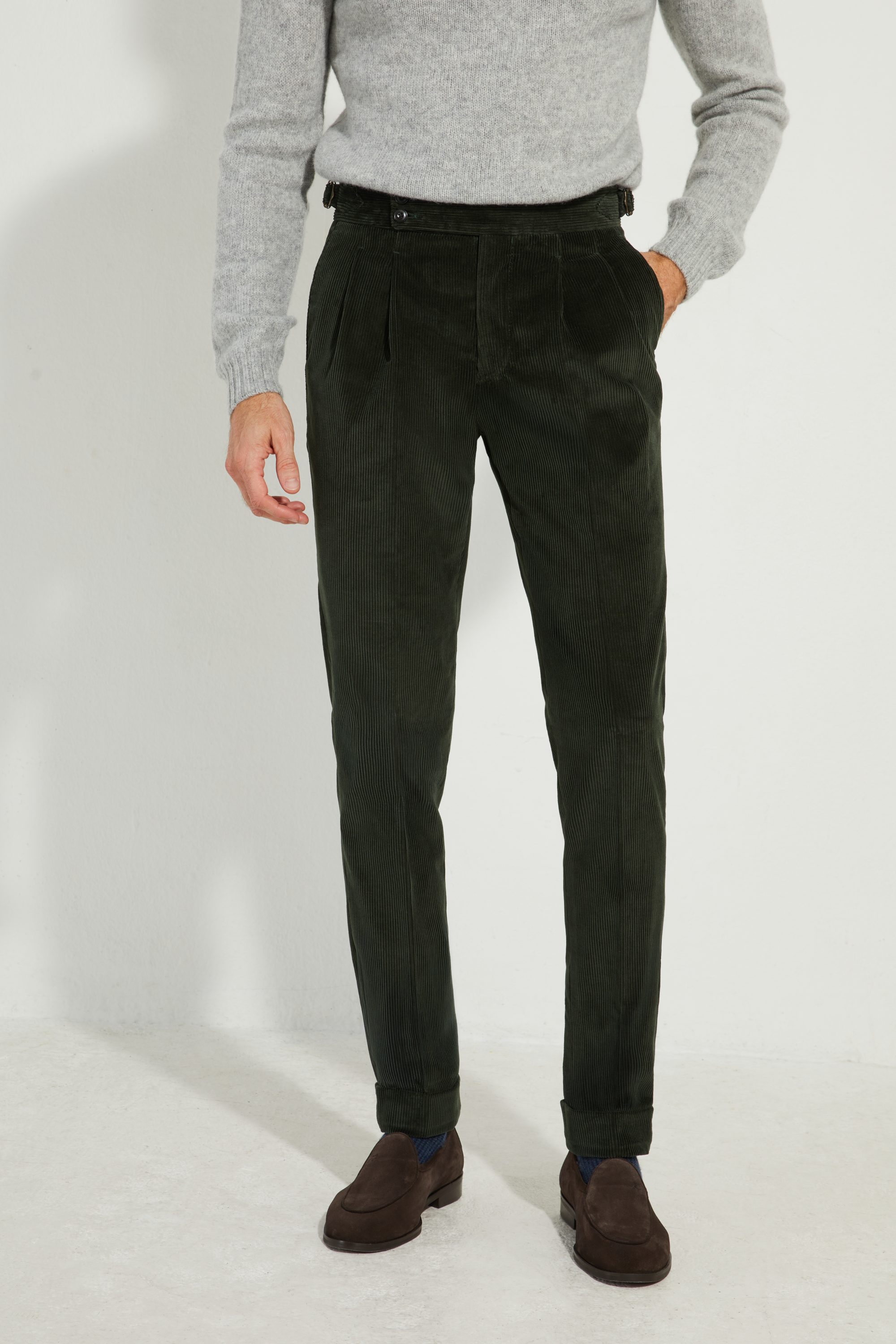 Pantalon Coupe Deux Pinces S4 / Velours côtelé