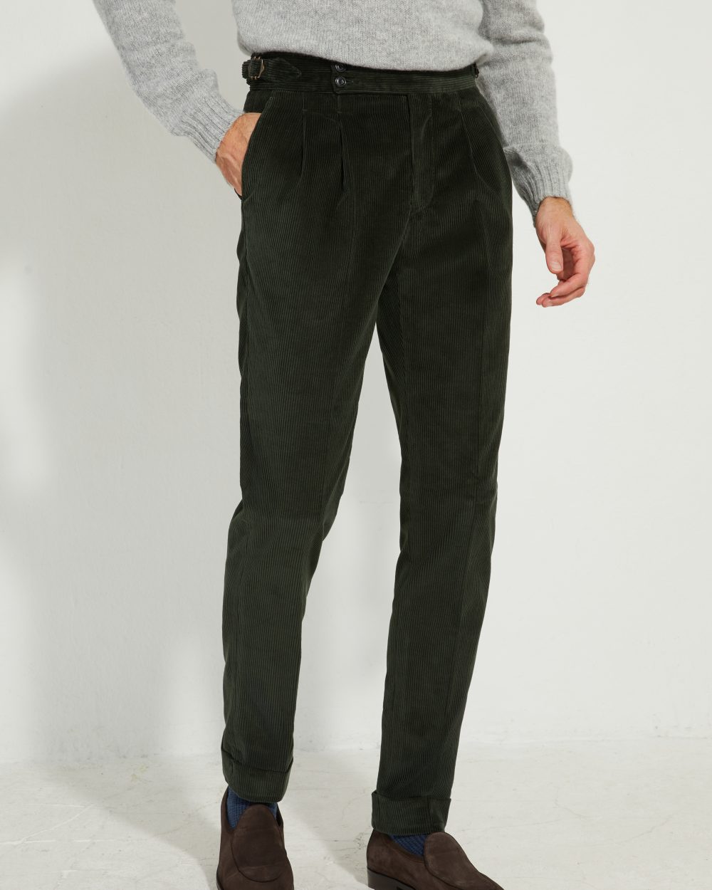 Pantalon Coupe Deux Pinces S4 / Velours côtelé