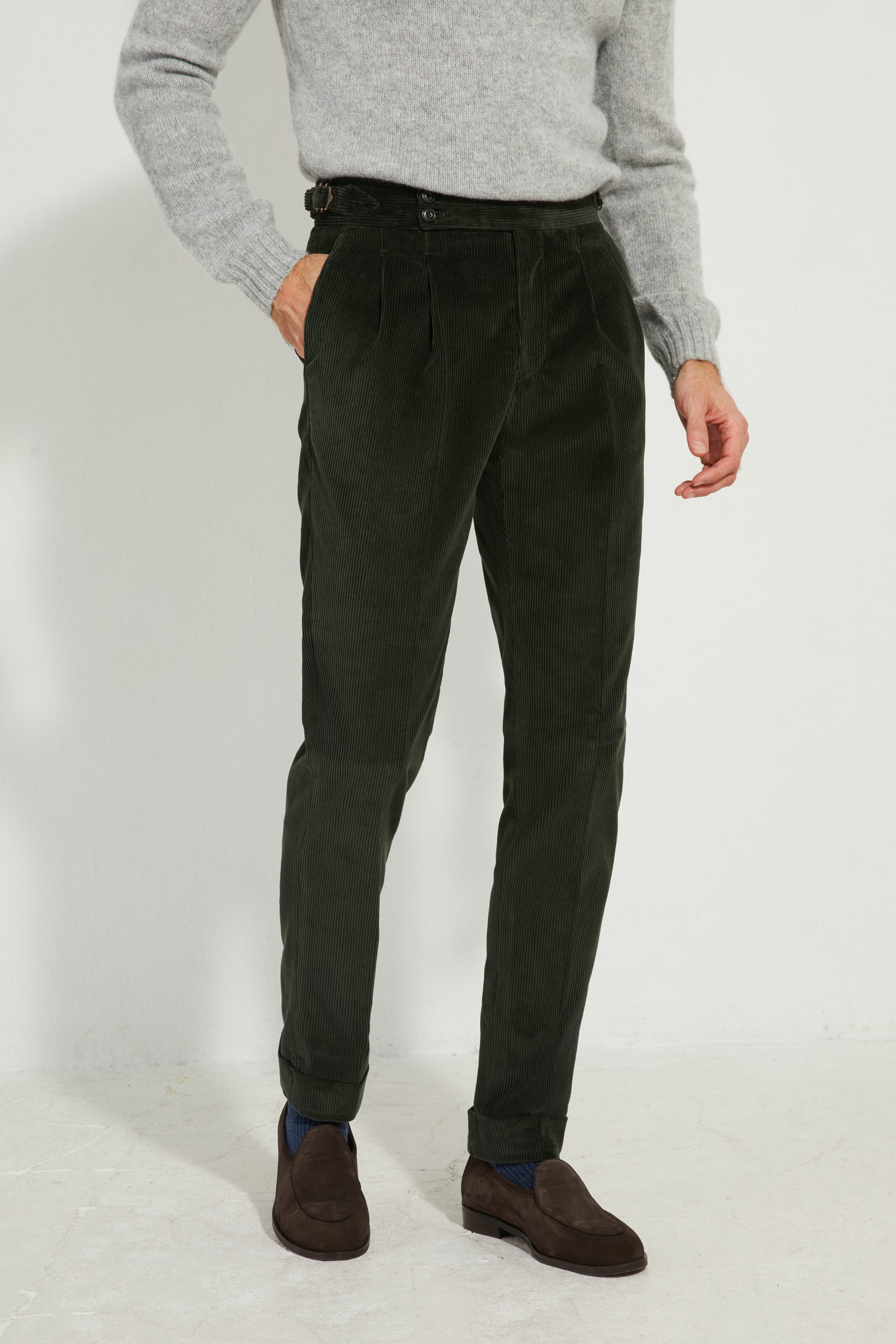 Pantalon Coupe Deux Pinces S4 / Velours côtelé