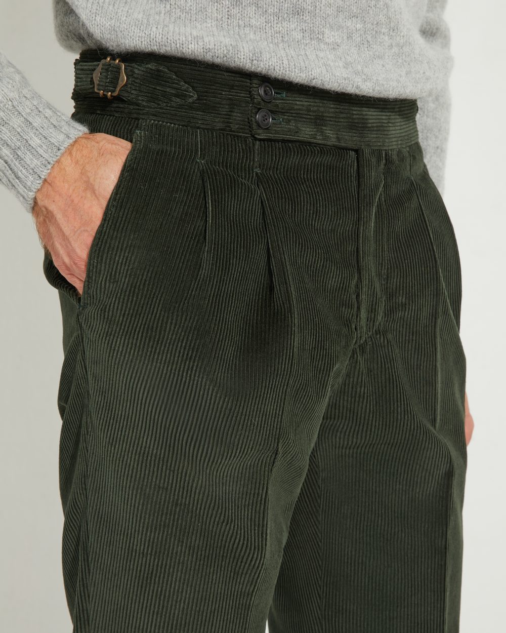 Pantalon Coupe Deux Pinces S4 / Velours côtelé