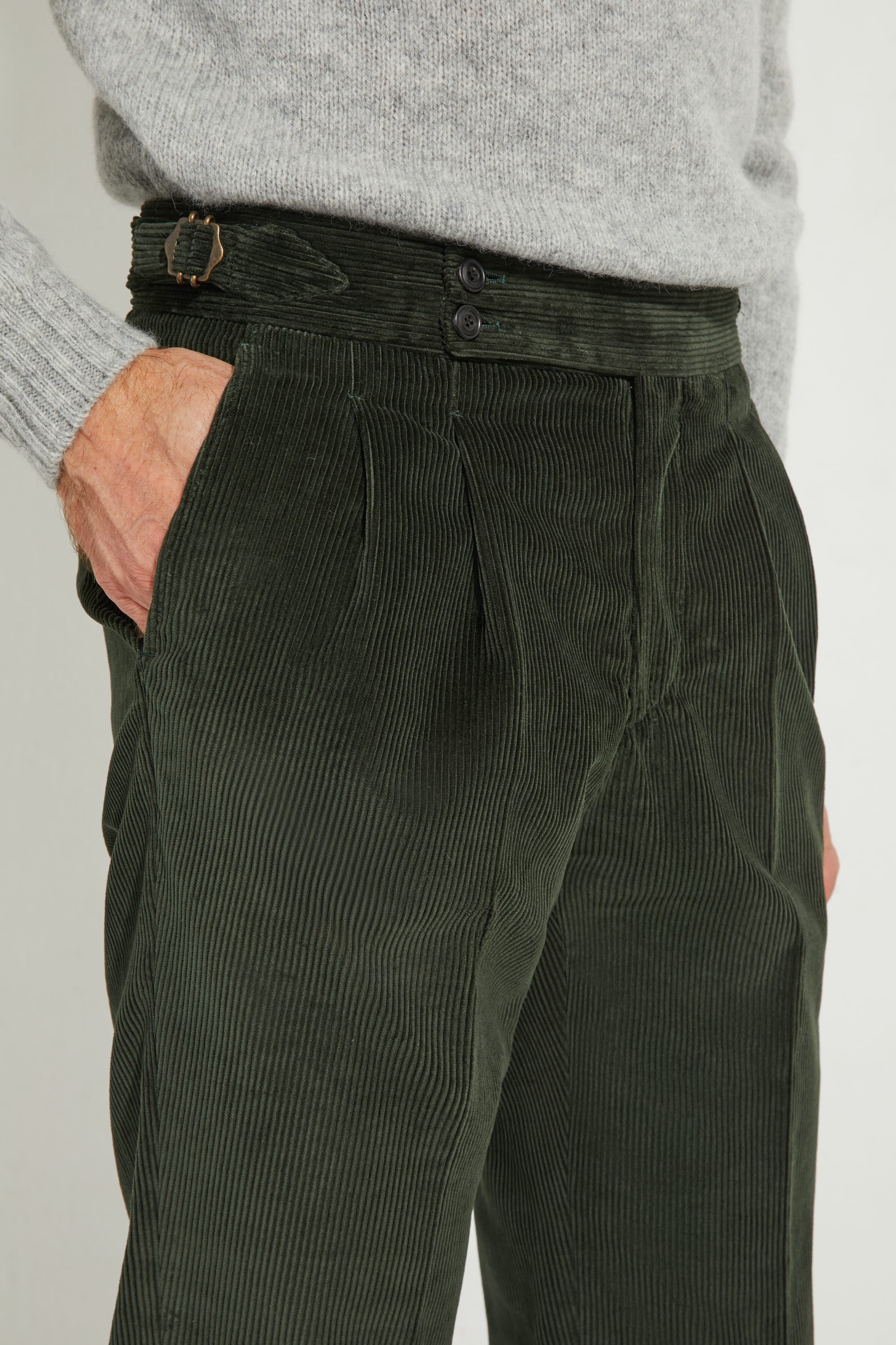 Pantalon Coupe Deux Pinces S4 / Velours côtelé