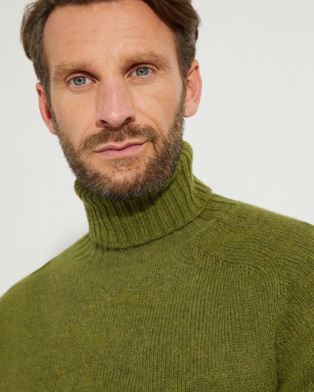 Turtleneck Sweater / Shetland Wool