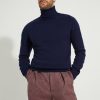 Turtleneck Sweater / Shetland Wool