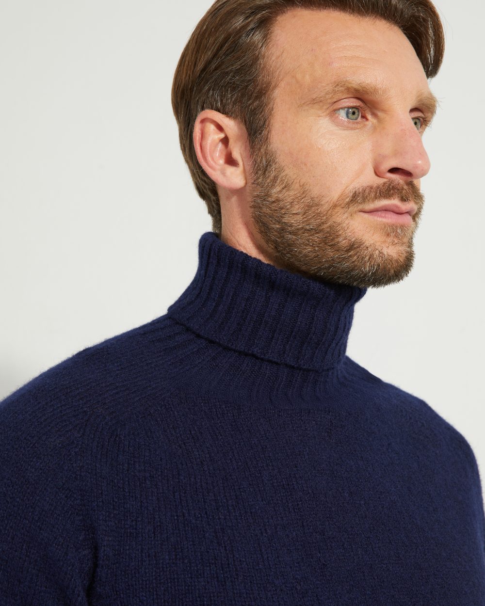 Turtleneck Sweater / Shetland Wool