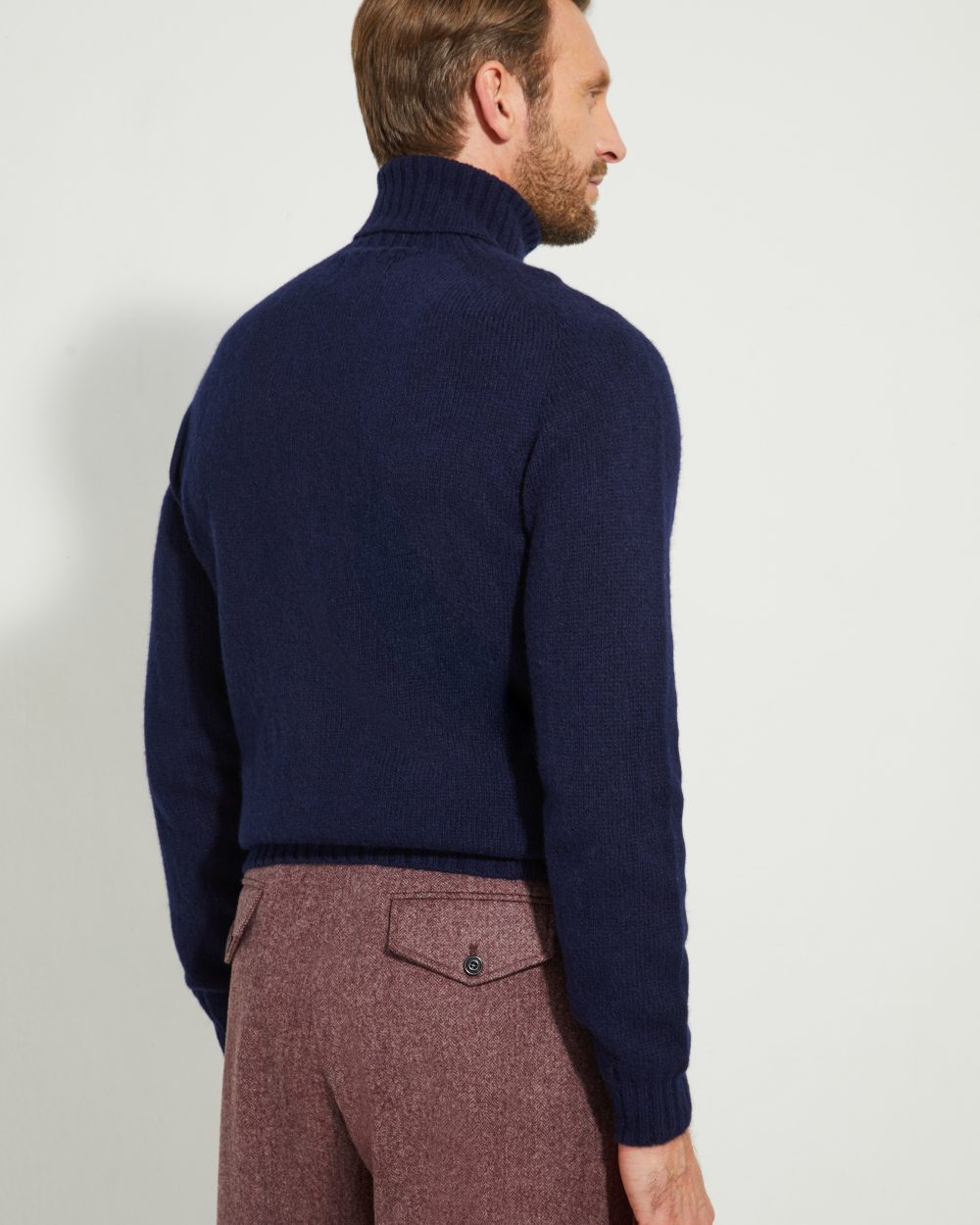 Turtleneck Sweater / Shetland Wool