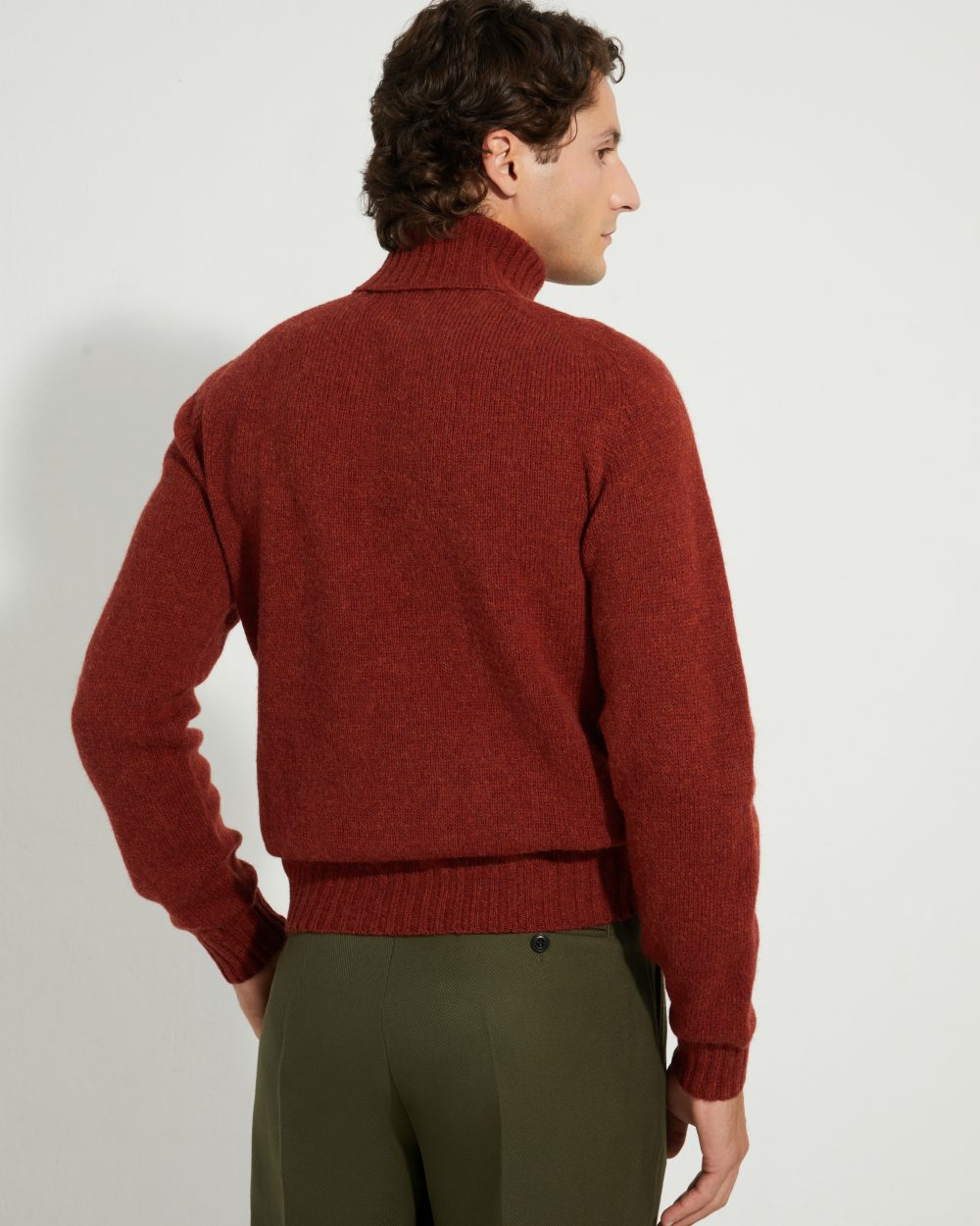 Turtleneck Sweater / Shetland Wool