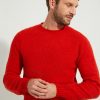 Crew-neck Sweater / Shaggy Shetland Wool