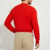 Crew-neck Sweater / Shaggy Shetland Wool