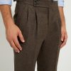 S4 Two Pleats Trousers / Flannel