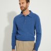 Knit Polo / Shetland Wool