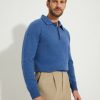 Knit Polo / Shetland Wool