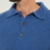 Knit Polo / Shetland Wool
