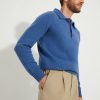 Knit Polo / Shetland Wool