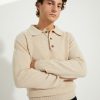 Knit Polo / Shetland Wool