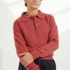 Knit Polo / Shetland Wool