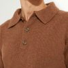 Knit Polo / Shetland Wool