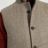 Gilet Maubourg / Flanelle chevrons