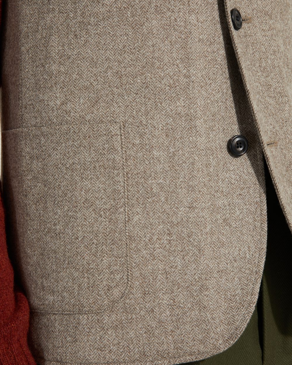 Gilet Maubourg / Flanelle chevrons