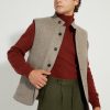 Gilet Maubourg / Flanelle chevrons