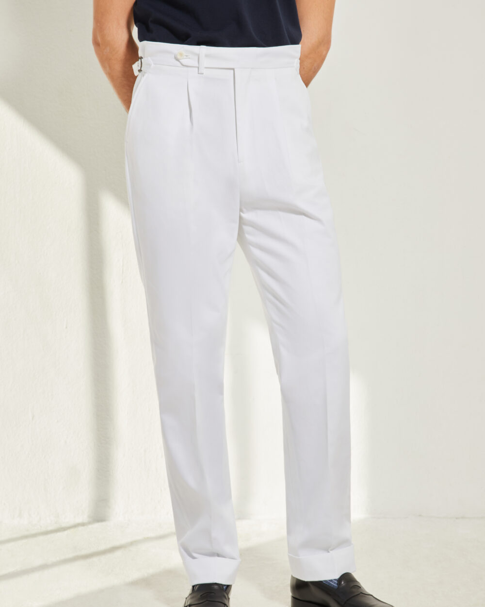 Pantalon Coupe Une Pince / Coton Chino
