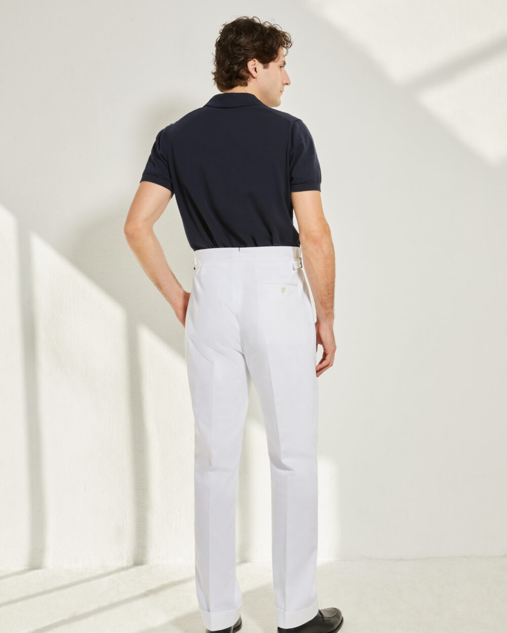 Pantalon Coupe Une Pince / Coton Chino