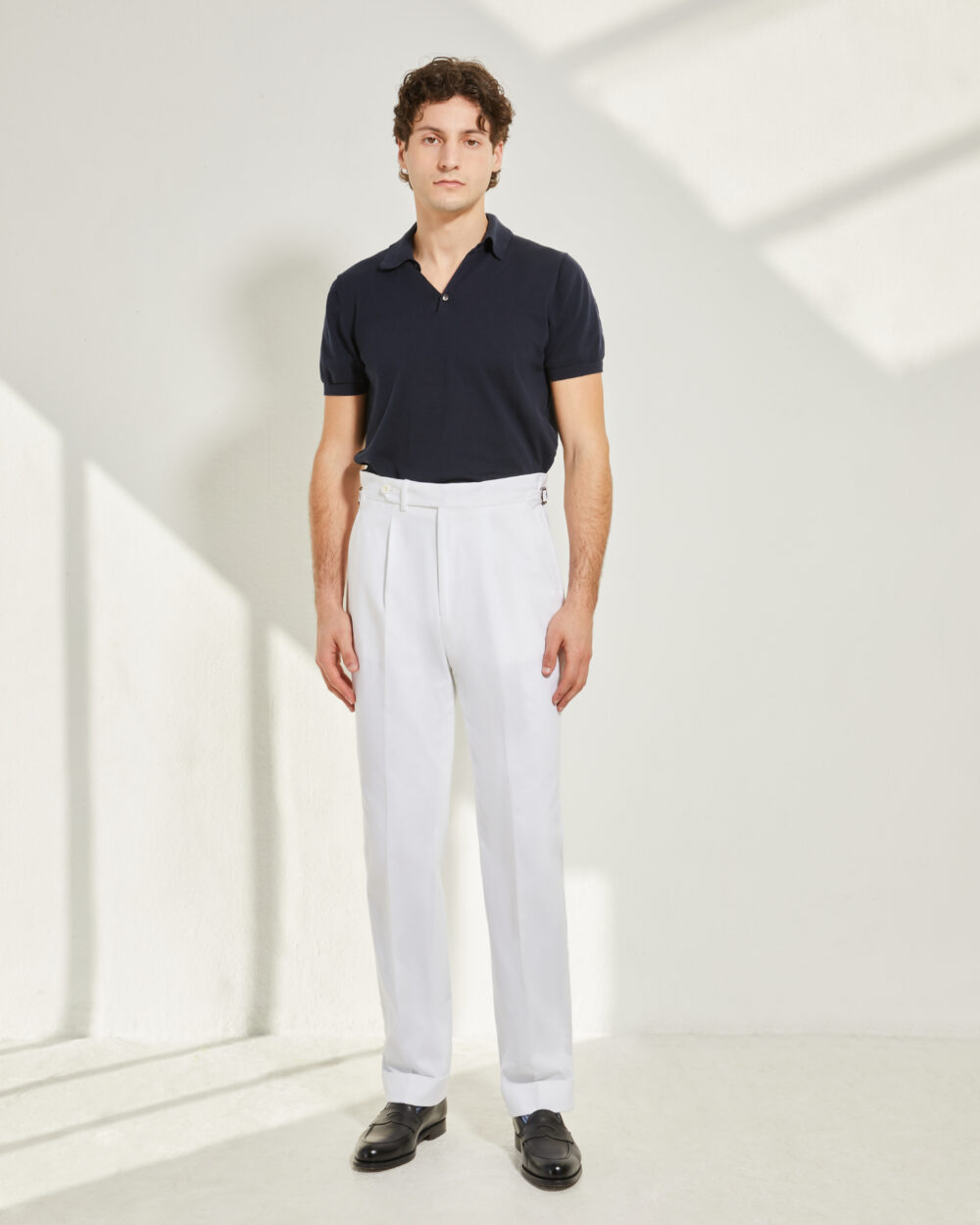 Pantalon Coupe Une Pince / Coton Chino