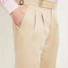Pantalon Coupe Deux Pinces / Coton chino
